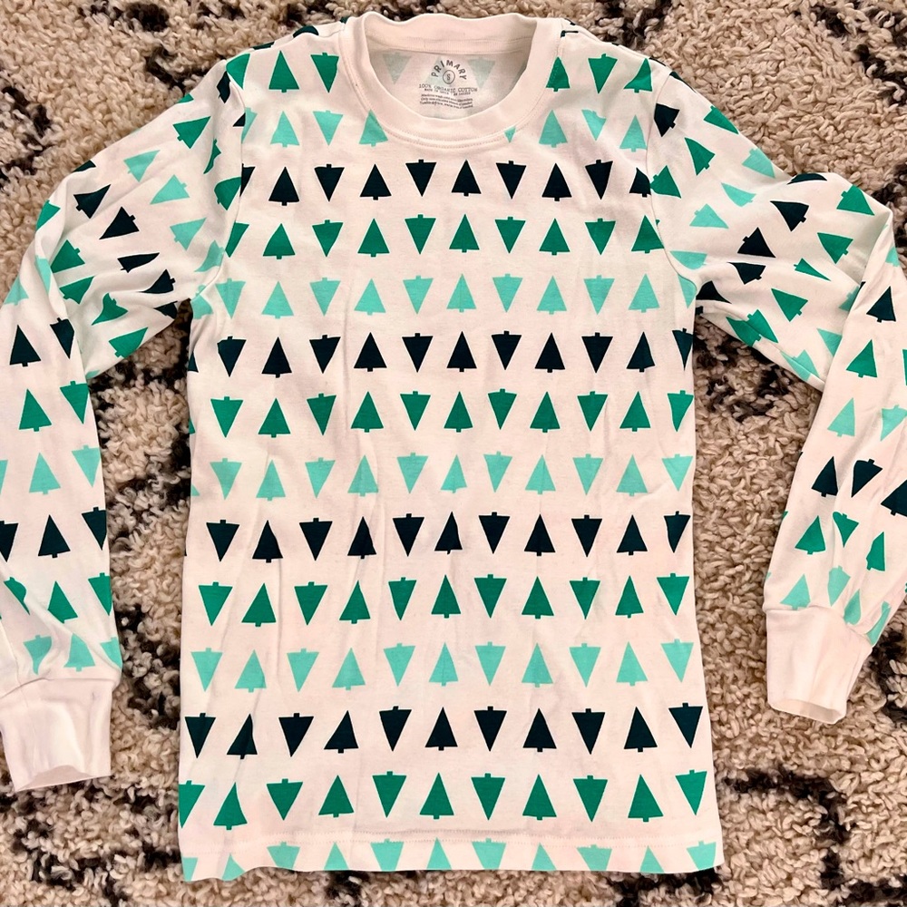 Primary Christmas Tree Adult Women’s Top S